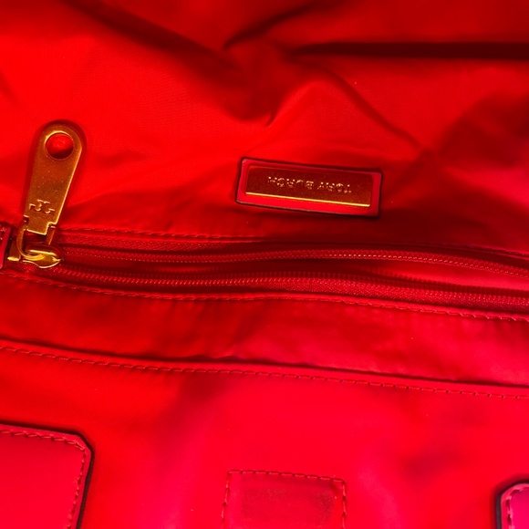 Tory Burch Red Tote - Picture 5 of 7